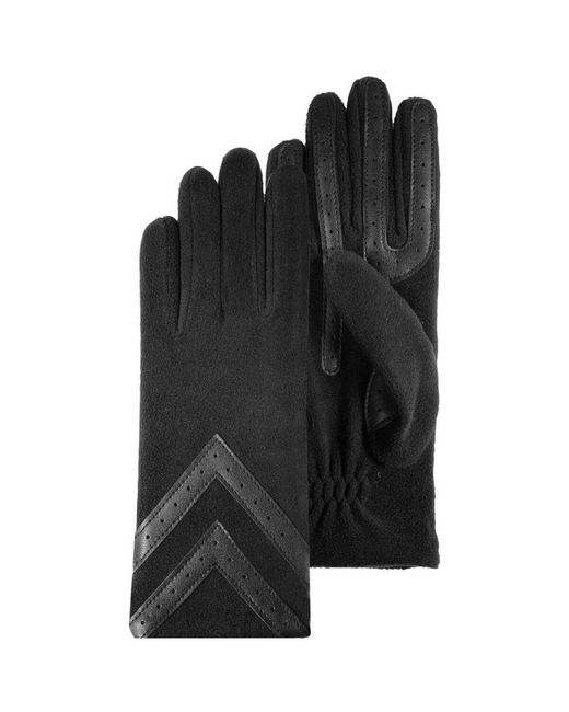 Gants Polaire Collection Isotoner en coloris Black