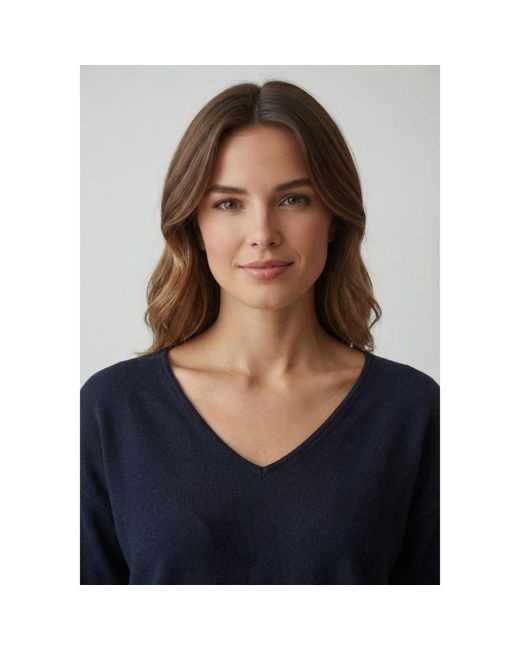 Pull m4977 Please en coloris Blue