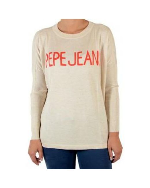 Pull Pull Barry Chalk Pepe Jeans en coloris White