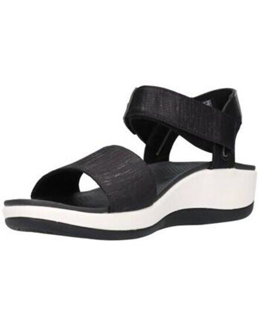 Sandales 163310 BLK Mujer Negro Skechers en coloris Black