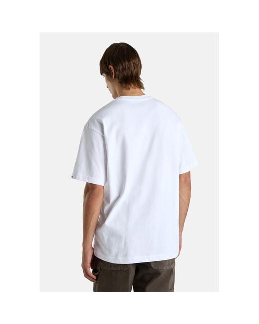 T-shirt LEFT CHEST II LOOSE SS Vans pour homme en coloris White