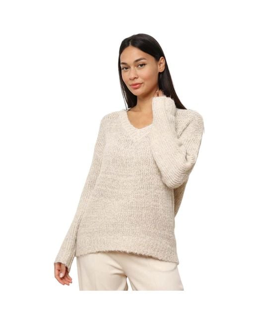 Pull Pulls Pour Femme La Modeuse en coloris Natural