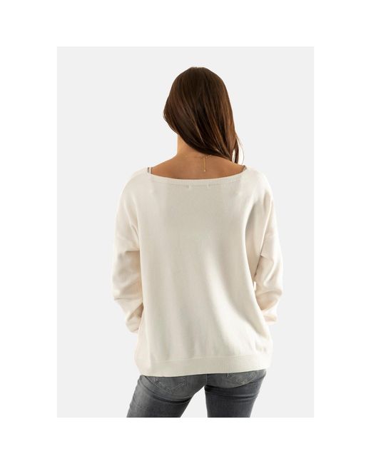 Pull M49778959 Please en coloris White