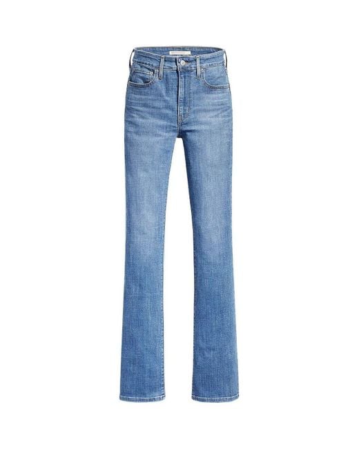 Jeans 18759 0054 - 725 HIGH-RISE BOOTCUT-LAPIS SPEED Levi's en coloris Blue