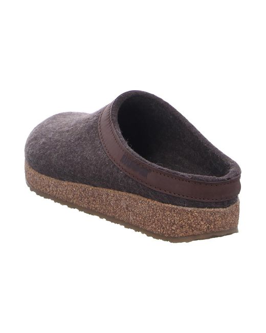 Sabots Haflinger pour homme en coloris Brown