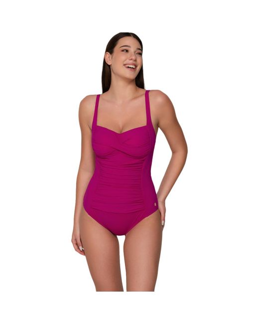 Luna Badpak Sense 1-Delig Voorgevormd Afslankzwempak Tk-5 Cups C Tot in het Purple