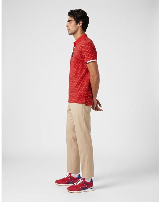Polo Achird BOTD pour homme en coloris Red