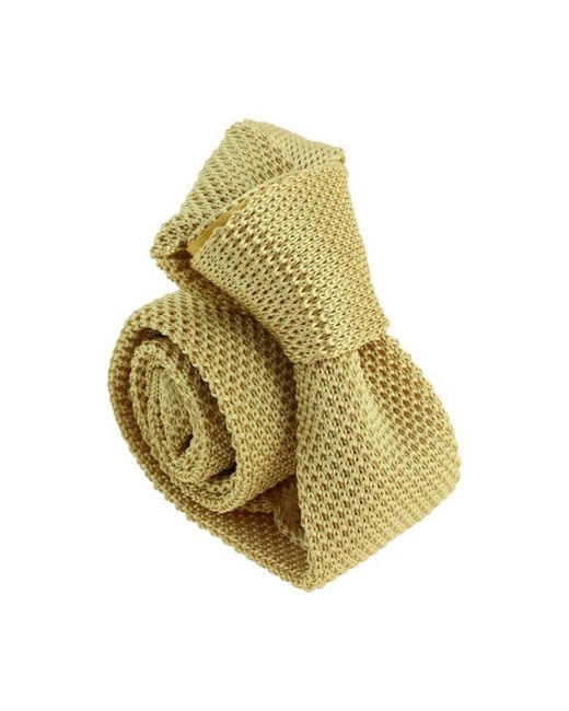 Cravates et accessoires Cravate tricot ARCOBALENO Clj Charles Le Jeune pour homme en coloris Yellow