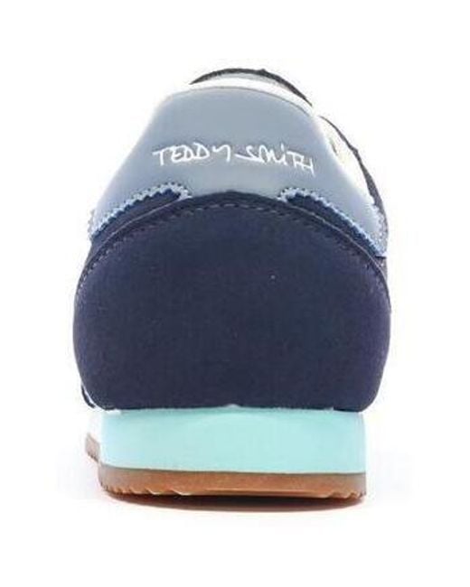 Baskets basses TDS-120132-MAR Teddy Smith en coloris Blue