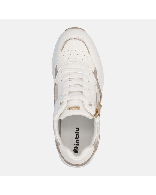 Baskets Basses Sneakers Inblu en coloris White