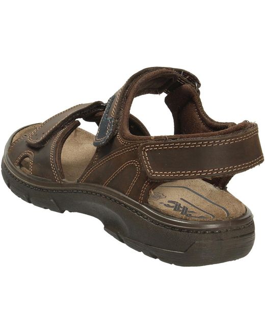 Sandales Plates Belvida pour homme en coloris Brown