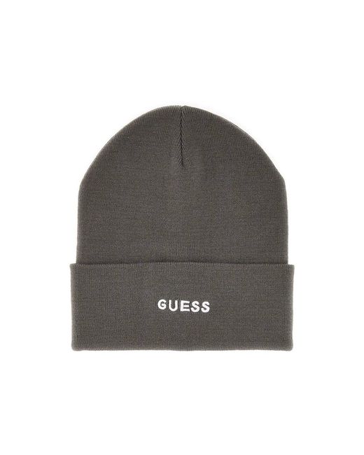 Bonnet Mito Guess pour homme en coloris Gray