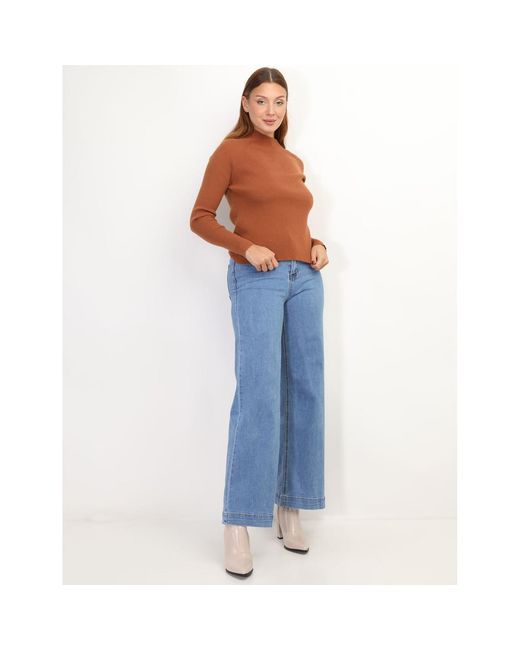 Pull Pulls Pour Femme La Modeuse en coloris Brown