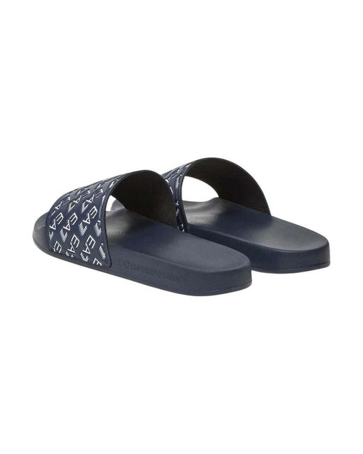 Claquettes Sandale EA7 EA7 pour homme en coloris Blue