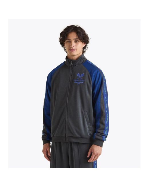 Veste 502.182558 TRACK JACKET LEGACY-BLACK OYSTER Diadora pour homme en coloris Blue