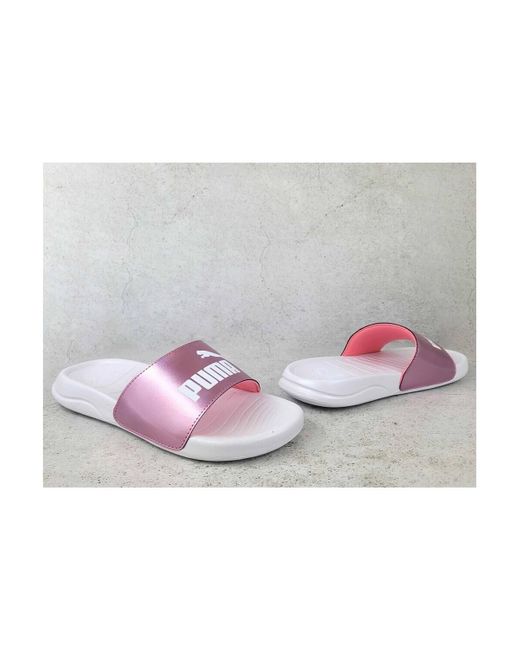 Tongs Popcat 20 Girlpower PUMA en coloris Purple