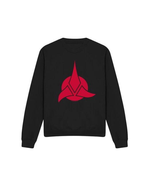 Sweat-shirt Klingon Star Trek en coloris Black