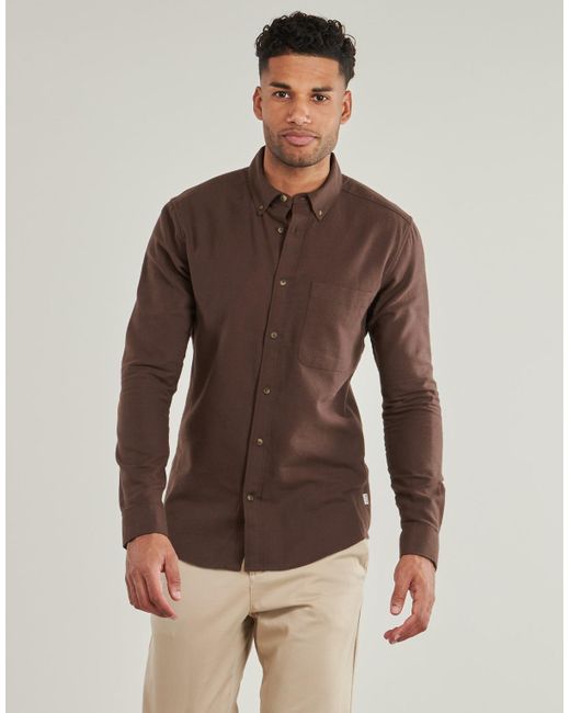 Only & Sons Hemdbluse Onsgudmund in Brown für Herren
