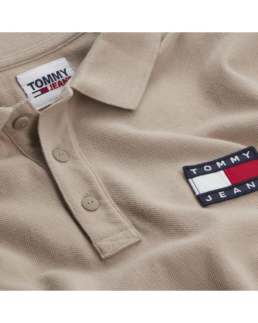 tommy badge pique polo