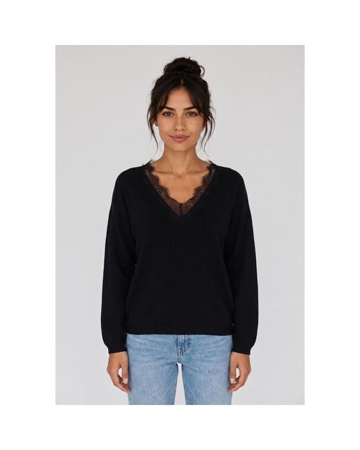 Pull Augustin Grace & Mila en coloris Black