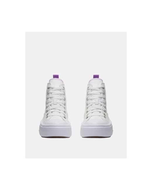 Converse Hoge Sneakers A03667C Chuck Taylor All Star Move in het White