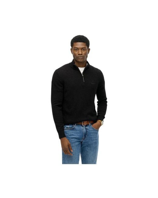 Pull Camionneur Superdry pour homme en coloris Black