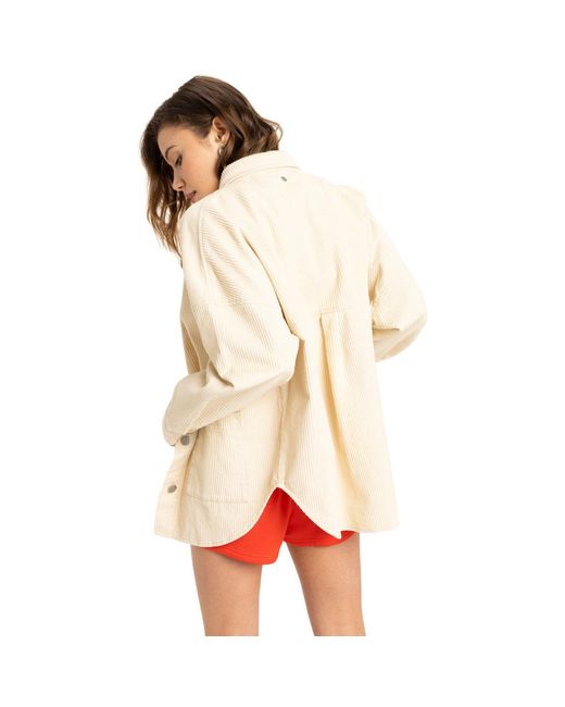 Surchemises Kick Back Roxy en coloris Orange