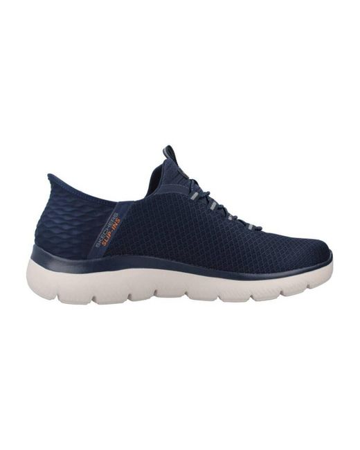 Skechers Sneakers Slip-Ins: Summits in het Blue voor heren