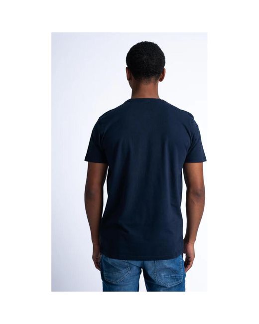 T-shirt Men t-shirt ss classic print Petrol Industries pour homme en coloris Blue