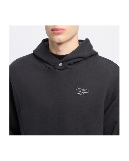 Sweat-shirt ICON ELEMENTS FT HOODIE Reebok pour homme en coloris Black