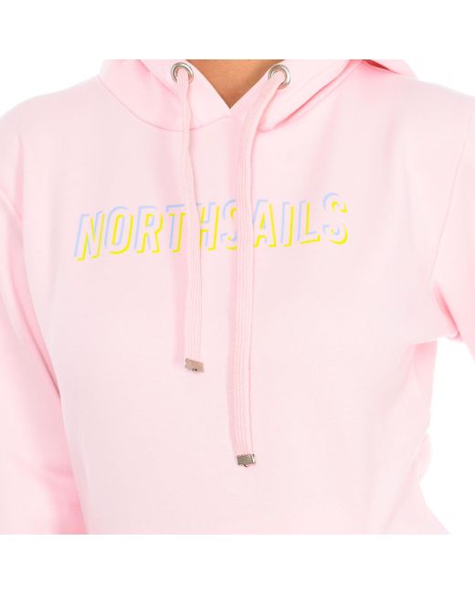 Sweat-shirt 9024230-158 North Sails en coloris Pink