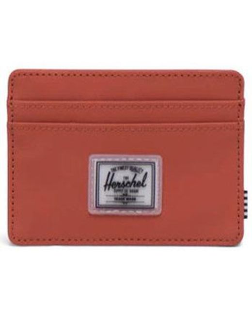 Herschel Supply Co. Portemonnee Charlie Rfid in het Red