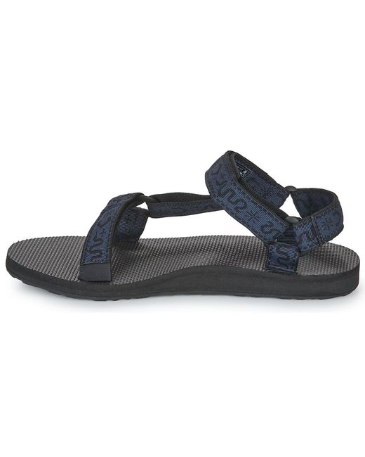 Sandales plates ORIGINAL UNIVERSAL Teva pour homme en coloris Blue