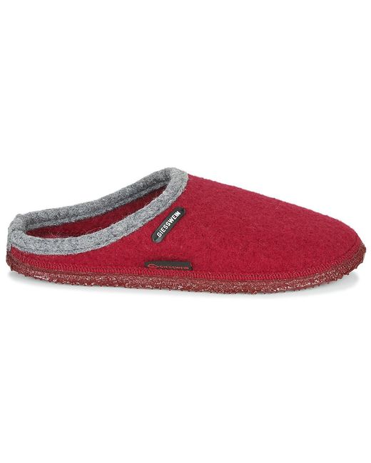 Chaussons Giesswein en coloris Red