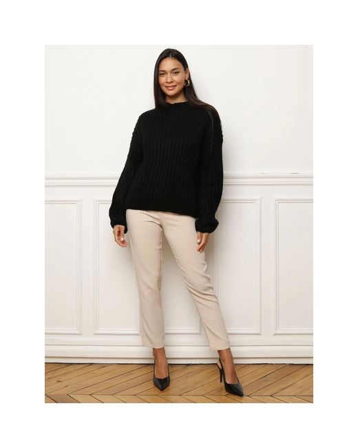 Pull Pulls Pour Femme La Modeuse en coloris Black