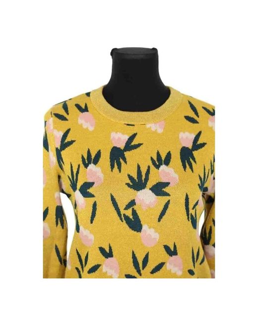 Pull Pull Des Petits Hauts en coloris Yellow