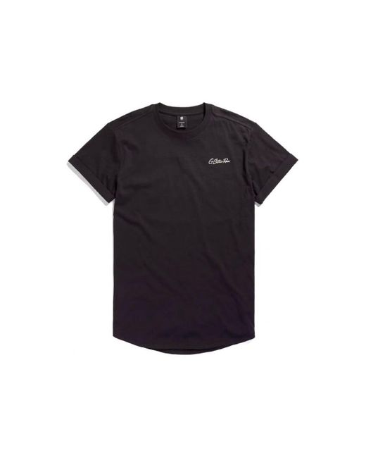 T-shirt T-shirt noir avec cils arrire Gr G-Star RAW pour homme en coloris Black