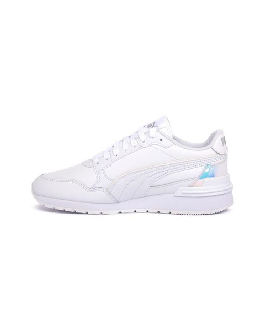 Baskets basses 01 St Runner V4 Jr PUMA en coloris White