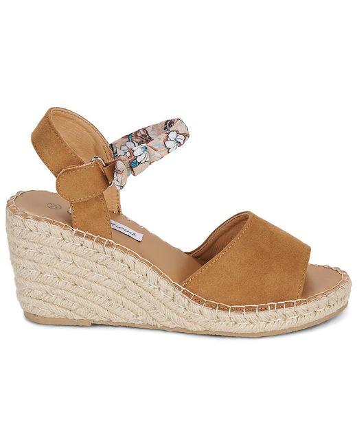 Moony Mood Brown Espadrilles Eveline