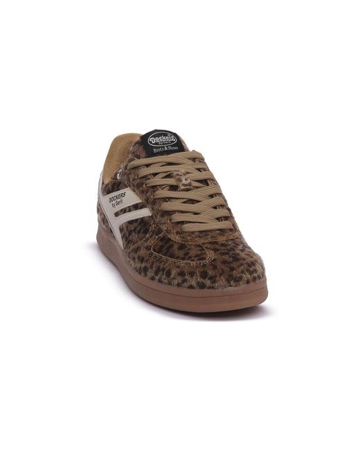 Baskets BEIGE Dockers en coloris Brown