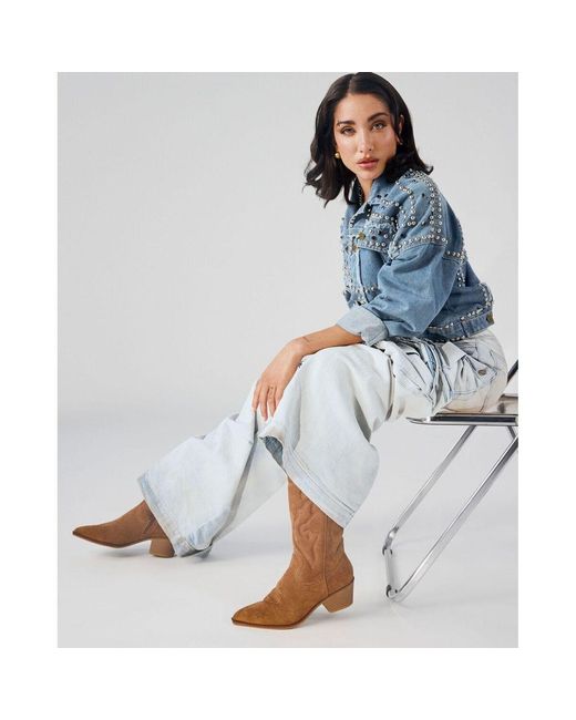 Bottines 14430702 Xti en coloris Brown