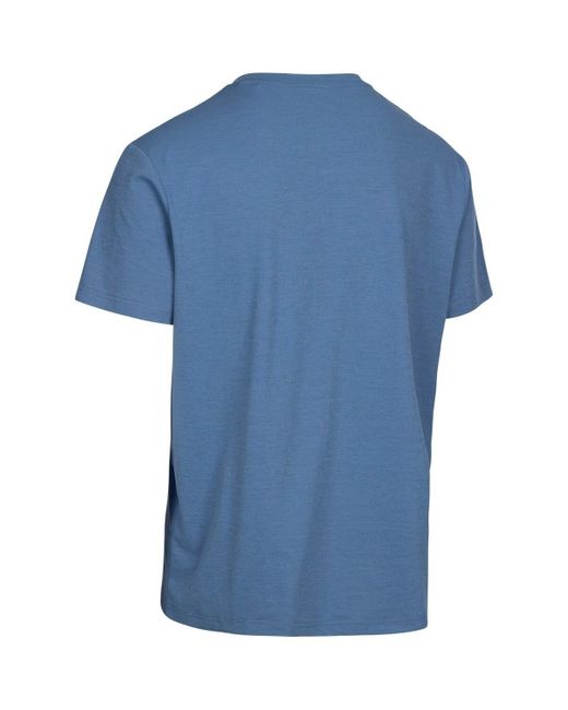 T-shirt Serland Trespass pour homme en coloris Blue