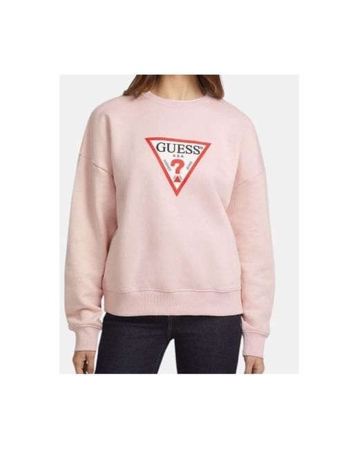 Guess Sweater W4Yq00 Kc811 in het Pink