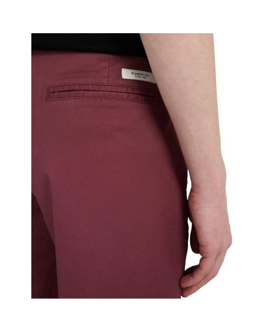 Short Regular Element pour homme en coloris Red