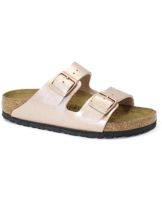 Birkenstock Slippers Bir-Ccc-1023960-Co in het Metallic