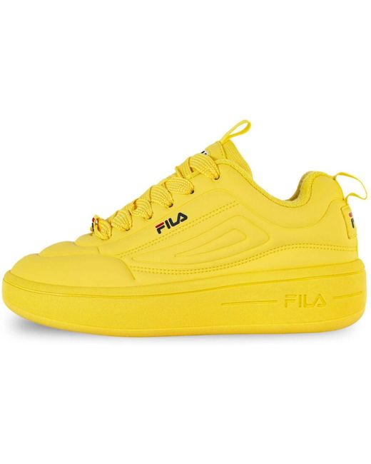 Baskets Superbubble Fila en coloris Yellow
