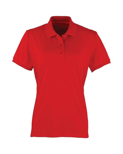 Polo Pr616 PREMIER en coloris Red