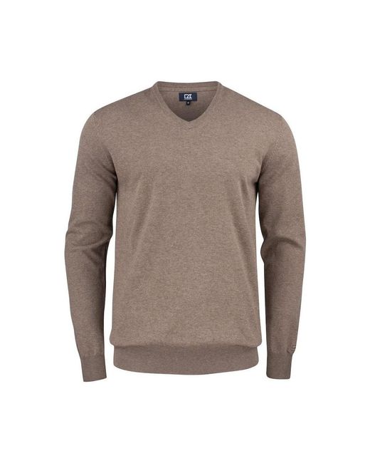 Sweat-shirt Oakville Cutter & Buck pour homme en coloris Brown