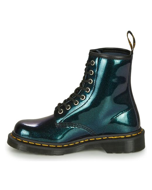 dr martens teal boots