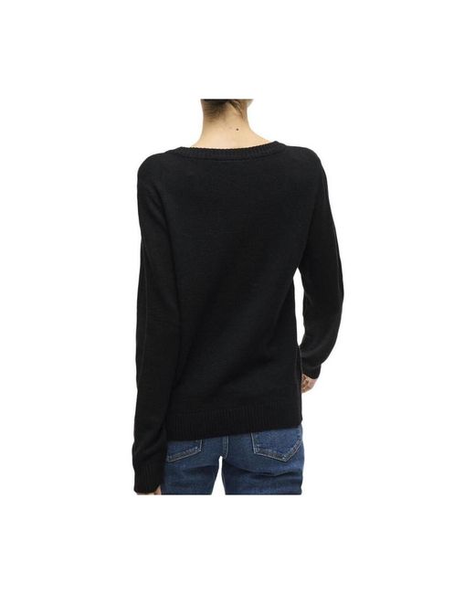 Pull Viril Vila en coloris Black
